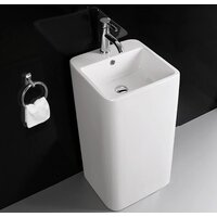 Умывальник Calani Frida CAL-00501 (белый) - Превью изображения №4 — Интернет-магазин Time-Shop