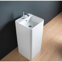 Умывальник Calani Frida CAL-00501 (белый) - Превью изображения №5 — Интернет-магазин Time-Shop