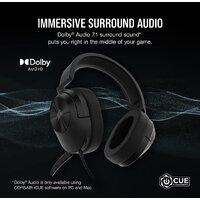 Наушники Corsair HS55 Surround (карбон) - Превью изображения №7 — Интернет-магазин Time-Shop