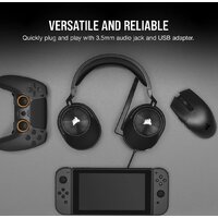 Наушники Corsair HS55 Surround (карбон) - Превью изображения №10 — Интернет-магазин Time-Shop