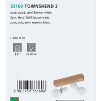Спот Eglo Townshend 3 33169 - Превью изображения №3 — Интернет-магазин Time-Shop