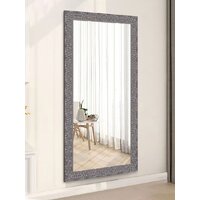 Зеркало Декарт Настенное в раме 8Л1672 (серебристый перламутр) - Превью изображения №2 — Интернет-магазин Time-Shop