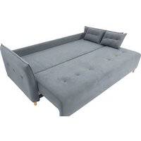 Диван Krones Цезарь 3 (велюр, графит) - Превью изображения №4 — Интернет-магазин Time-Shop