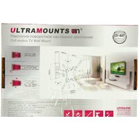 Кронштейн для телевизора Ultramounts UM864W - Превью изображения №6 — Интернет-магазин Time-Shop
