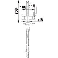 Смеситель Blanco Fontas-S II (черный матовый) - Превью изображения №3 — Интернет-магазин Time-Shop