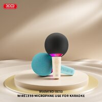 Bluetooth-микрофон XO BE50 (бежевый) - Превью изображения №5 — Интернет-магазин Time-Shop