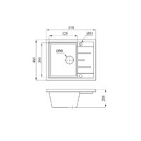 Кухонная мойка AV Engineering Platinum AV765495PSNA (песочный) - Превью изображения №2 — Интернет-магазин Time-Shop