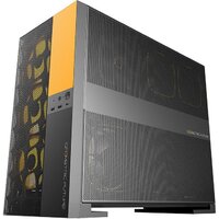 Корпус Geometric Future Model 5 Vent (черный/желтый) - Превью изображения №4 — Интернет-магазин Time-Shop