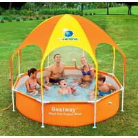 Каркасный бассейн Bestway 56432 (244х51) - Превью изображения №2 — Интернет-магазин Time-Shop