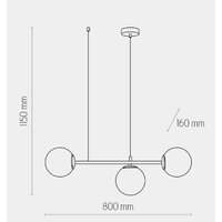 Подвесная люстра TK Lighting TKP6218 - Превью изображения №4 — Интернет-магазин Time-Shop