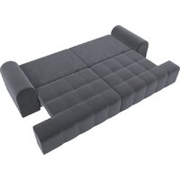 Диван Лига диванов Лига-080 131117 (велюр Seven 17 серый) - Превью изображения №10 — Интернет-магазин Time-Shop