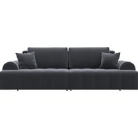 Диван Лига диванов Лига-080 131117 (велюр Seven 17 серый) - Превью изображения №2 — Интернет-магазин Time-Shop