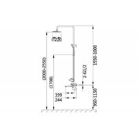 Душевая система  Wisent W35105 - Превью изображения №7 — Интернет-магазин Time-Shop
