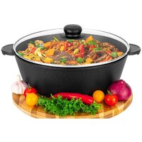 Жаровня Elan Gallery Гармония вкуса 120655 (черный оникс) - Превью изображения №6 — Интернет-магазин Time-Shop