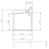 Кухонная мойка Акватон Парма (графит) - Превью изображения №2 — Интернет-магазин Time-Shop