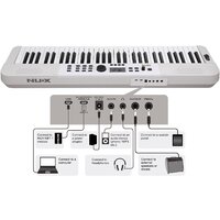 Синтезатор NUX NEK-110 (белый) - Превью изображения №5 — Интернет-магазин Time-Shop