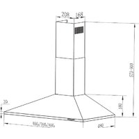 Кухонная вытяжка MAUNFELD Cork 50 (нержавеющая сталь) - Превью изображения №15 — Интернет-магазин Time-Shop