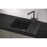 Кухонная мойка Granula ES-7003 (черный) - Превью изображения №4 — Интернет-магазин Time-Shop