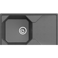 Кухонная мойка GranFest GF-U-840L (графит) - Превью изображения №2 — Интернет-магазин Time-Shop