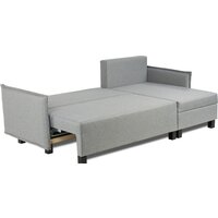 Угловой диван Mio Tesoro Туули (Malmo 90 Grey) - Превью изображения №4 — Интернет-магазин Time-Shop