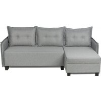 Угловой диван Mio Tesoro Туули (Malmo 90 Grey) - Превью изображения №2 — Интернет-магазин Time-Shop