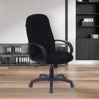 Офисное кресло Бюрократ T-898AXSN (черный 3С11) - Превью изображения №7 — Интернет-магазин Time-Shop