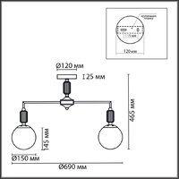Люстра Lumion Vivien 6580/5C - Превью изображения №6 — Интернет-магазин Time-Shop