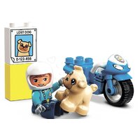 Конструктор LEGO Duplo 10967 Полицейский мотоцикл - Превью изображения №3 — Интернет-магазин Time-Shop