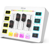 Микшерный пульт FIFINE SC3 (белый) - Превью изображения №3 — Интернет-магазин Time-Shop