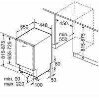 Встраиваемая посудомоечная машина Bosch Serie 4 SPV4EMX17E - Превью изображения №6 — Интернет-магазин Time-Shop