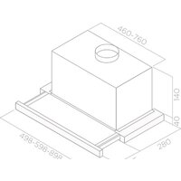Кухонная вытяжка Elica Elite 14 Lux GRVT/A/60 (PRF0098874) - Превью изображения №4 — Интернет-магазин Time-Shop