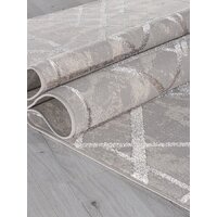 Ковер для жилой комнаты Merinos Liman F480-STAN-GRAY-BEIGE (1.6х3) - Превью изображения №3 — Интернет-магазин Time-Shop