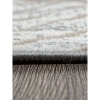 Ковер для жилой комнаты Merinos Sierra F351-OVAL-CREAM-BLUE (1.8х2.5) - Превью изображения №3 — Интернет-магазин Time-Shop