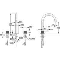 Смеситель Maxonor Pure Life PL1387-7 - Превью изображения №6 — Интернет-магазин Time-Shop