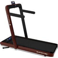 Электрическая беговая дорожка Titanium Masters Slimtech S60 (коричневый) - Превью изображения №2 — Интернет-магазин Time-Shop