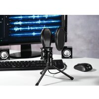 Проводной микрофон Hama MIC-USB Stream 00139907 - Превью изображения №4 — Интернет-магазин Time-Shop