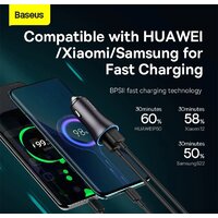 Автомобильное зарядное Baseus CGJM000113 - Превью изображения №4 — Интернет-магазин Time-Shop