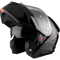 Мотошлем MT Helmets Genesis SV Solid A1 (XXL, черный глянцевый) - Превью изображения №2 — Интернет-магазин Time-Shop