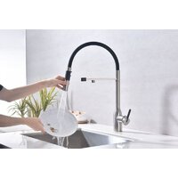 Смеситель Paulmark Magneto One Ma213188-BS (стальной/брашированная сталь) - Превью изображения №8 — Интернет-магазин Time-Shop