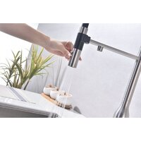 Смеситель Paulmark Magneto One Ma213188-BS (стальной/брашированная сталь) - Превью изображения №3 — Интернет-магазин Time-Shop