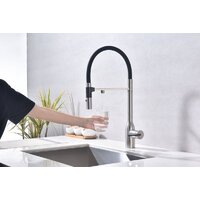 Смеситель Paulmark Magneto One Ma213188-BS (стальной/брашированная сталь) - Превью изображения №7 — Интернет-магазин Time-Shop