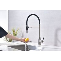 Смеситель Paulmark Magneto One Ma213188-BS (стальной/брашированная сталь) - Превью изображения №9 — Интернет-магазин Time-Shop