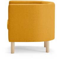 Интерьерное кресло Mio Tesoro Агата 351 (горчичный 1172) - Превью изображения №9 — Интернет-магазин Time-Shop