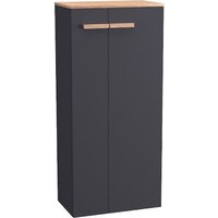 Lauter Шкаф-полупенал Навесной Adri (антрацит)