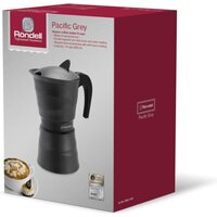 Гейзерная кофеварка Rondell Pacific Grey RDA-1901 - Превью изображения №5 — Интернет-магазин Time-Shop