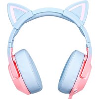 Наушники Onikuma K9 (голубой/розовый) - Превью изображения №3 — Интернет-магазин Time-Shop