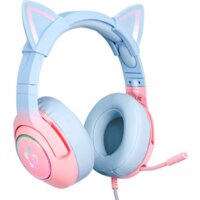 Наушники Onikuma K9 (голубой/розовый) - Превью изображения №2 — Интернет-магазин Time-Shop