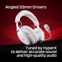 Наушники HyperX Cloud III S Wireless (белый) - Превью изображения №8 — Интернет-магазин Time-Shop