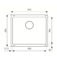 Кухонная мойка Zigmund & Shtain Integra 500 (осенняя трава) - Превью изображения №2 — Интернет-магазин Time-Shop