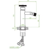 Смеситель Laveo Muro BAU 732D - Превью изображения №2 — Интернет-магазин Time-Shop